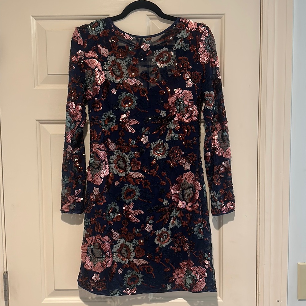 NWT Anthropology sequin mini dress